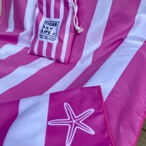 Quick Dry Pink Beach Towel