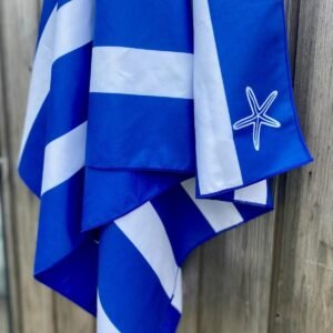Quick Dry Blue Beach Towel