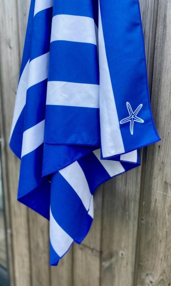 Quick Dry Blue Beach Towel